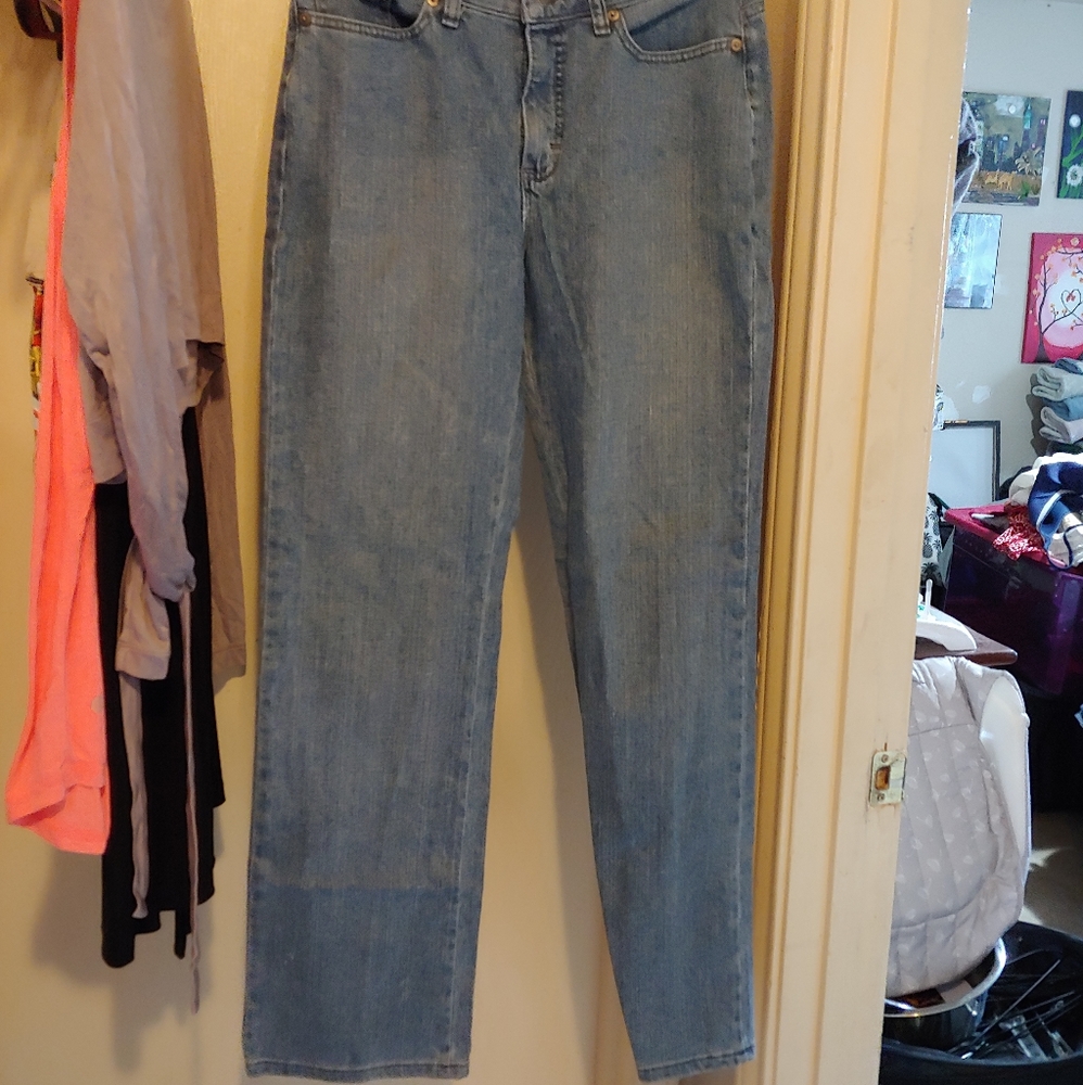 Lee Ladies Sz 10 Straight Leg Jeans - Picture 3 of 8